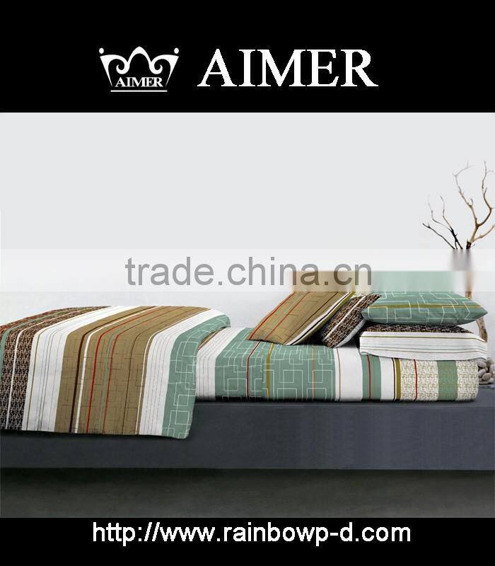 100% Cotton 143tc/200tc/ 3pcs,4pcs,6pcs bedding set/bed sheet/fitted sheet/pillow case/trade assurance