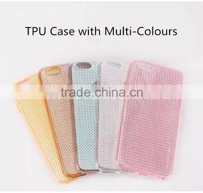 2016 New Arrival Slim Colorful TPU Phone case for iphone 6 4.7inch
