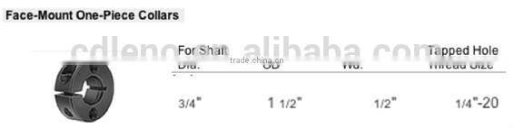 two tapped hole Shaft Collars