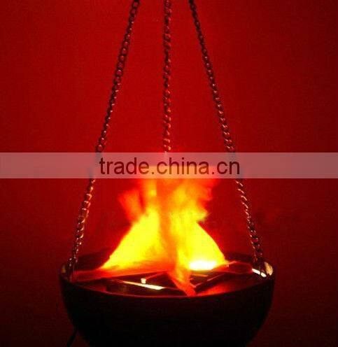 The chains mysterious connection flame silk fire lamp