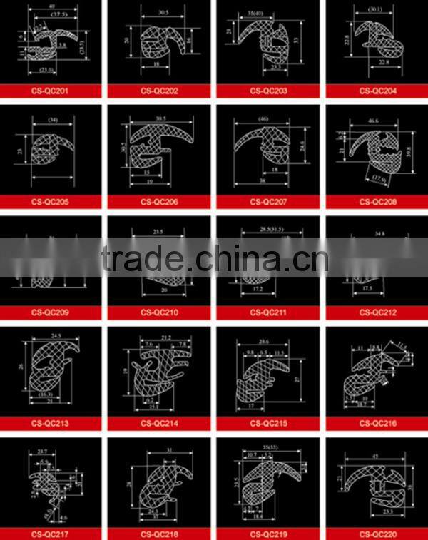 hot sale extruded car windows rubber sealing strip