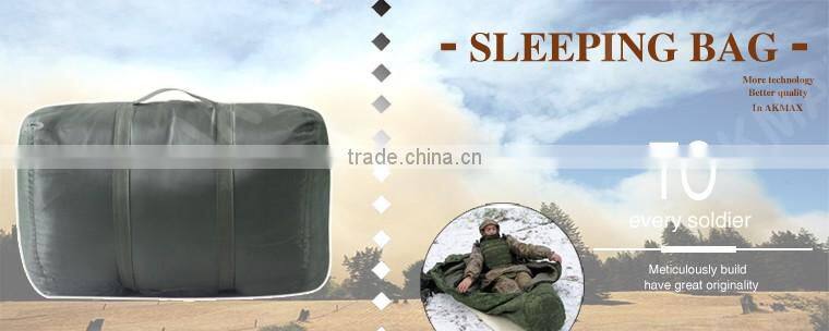 Warm keeping sleeping bag outdoors/sleeping camping bag with zippers/polyester sleeping bag