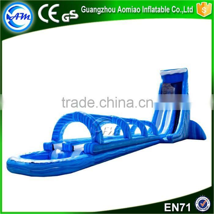 Water game equipment water slide manufacturer above ground pool water slide
