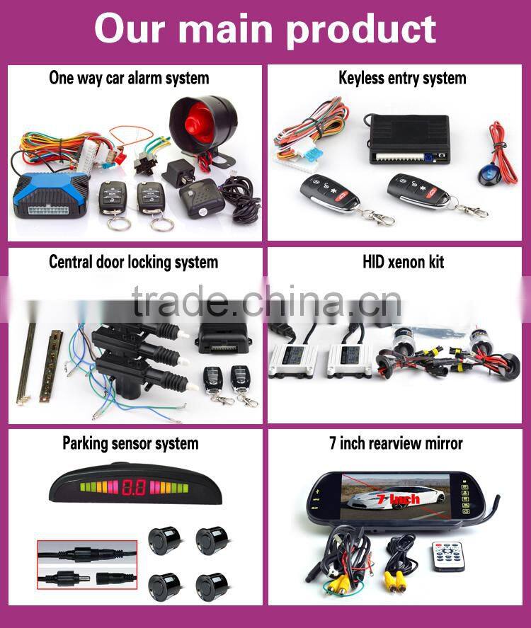 learning code keyless car alarm access for Germany France