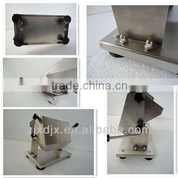 stainless steel manual sausage slicer