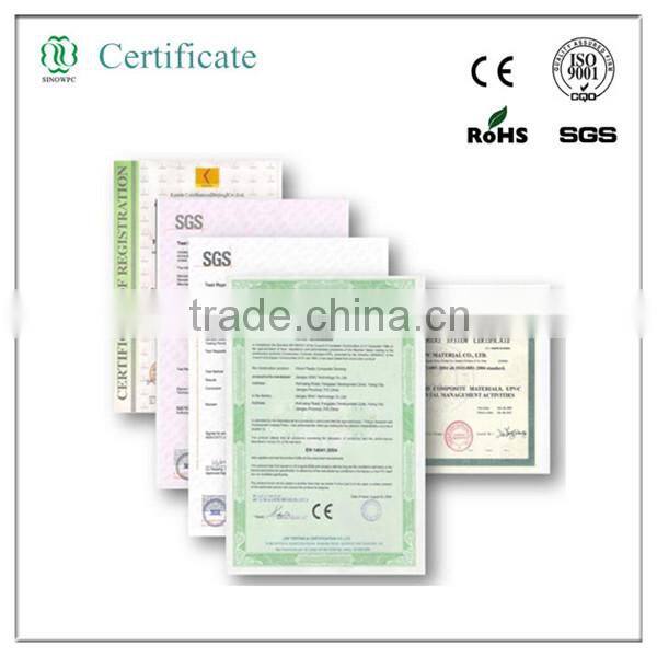 WPC outdoor waterproof interlocking decking tile