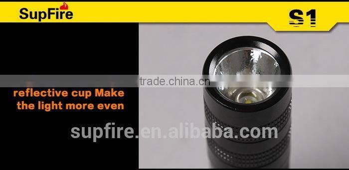 2015 Mini led torch flashlight with 16340 battery