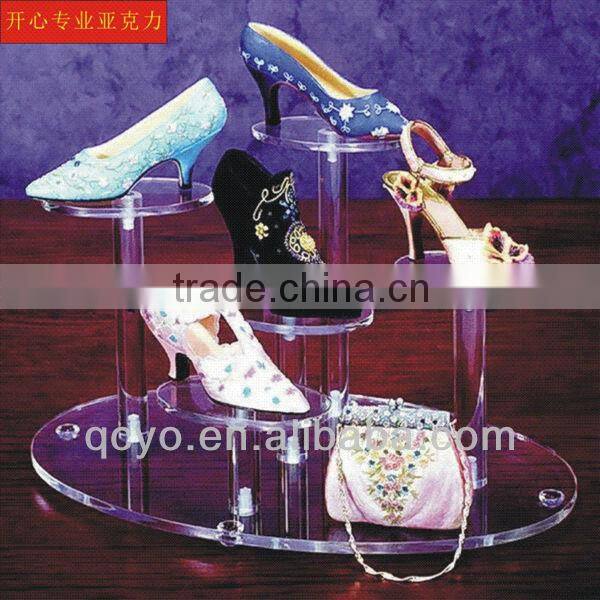 Elegant ,smooth acrylic shoe display case
