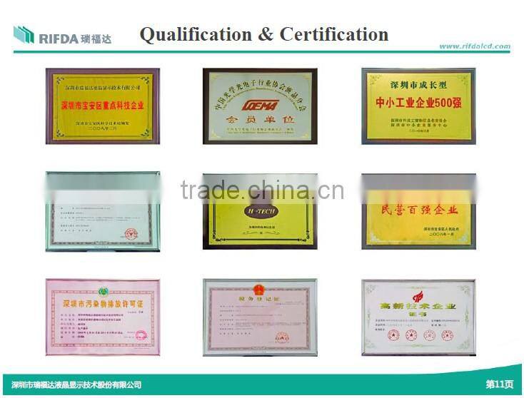 OGS capacitive touch screen for mobile phone