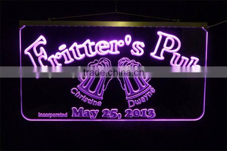 2015 Most Save Power LED Sign Hanging Neon Lights