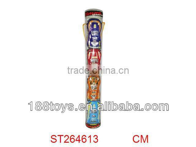 high quality plastic pull back car in PVC tube package