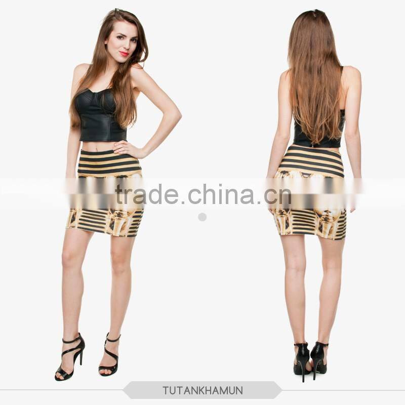sexy hot women world map beach girls tight mini skirt high quality 3d digital full print custom hot sale tube stretchy skirt