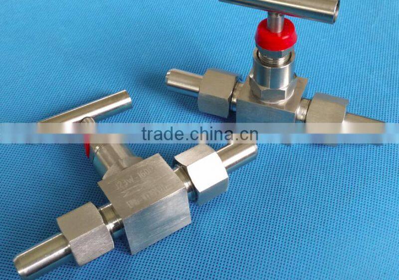 Stainless steel 3 way valve / pressure valve