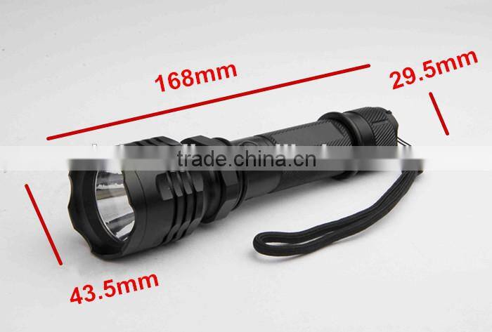 Onlystar GS-9496 long distance strong hunting flashlight rechargeable light torches