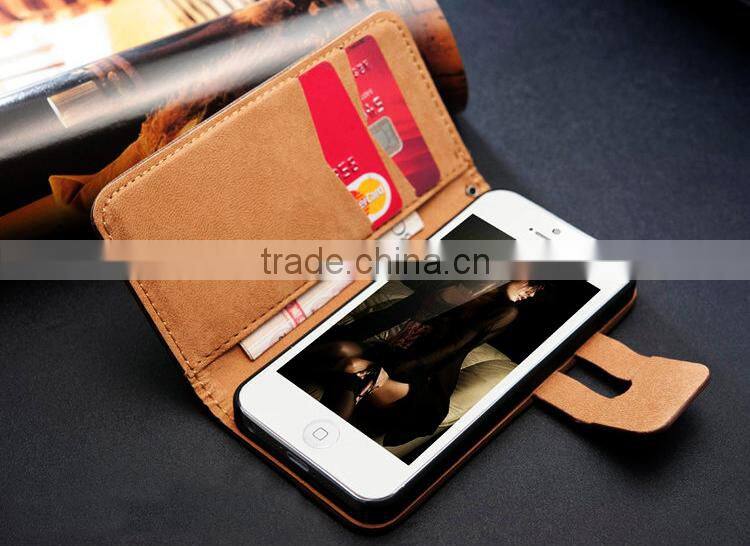 Soft feel squirrel leather flip cover for microsoft lumia 640xl with card slots