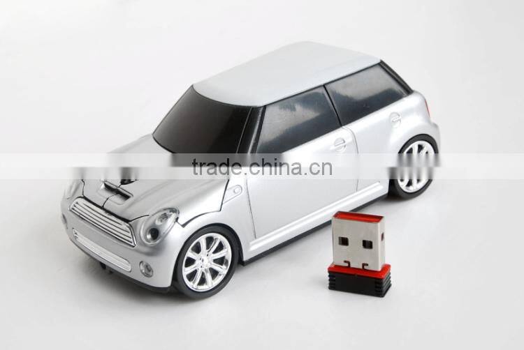 PC Promotional Gift 2.4Ghz Wireless Car Mouse for Computer Laptop