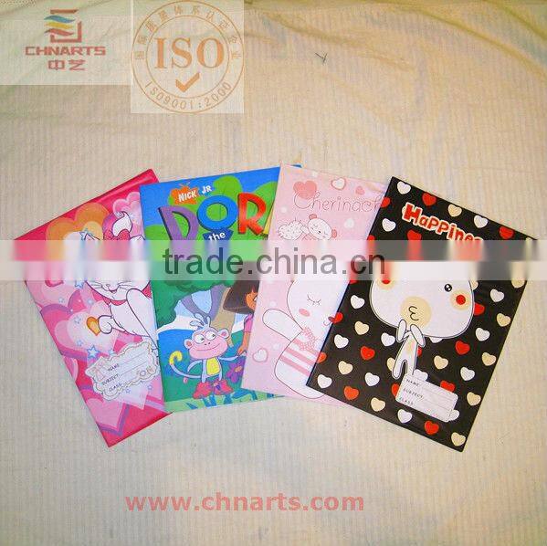 printed PVC book Binding Cover