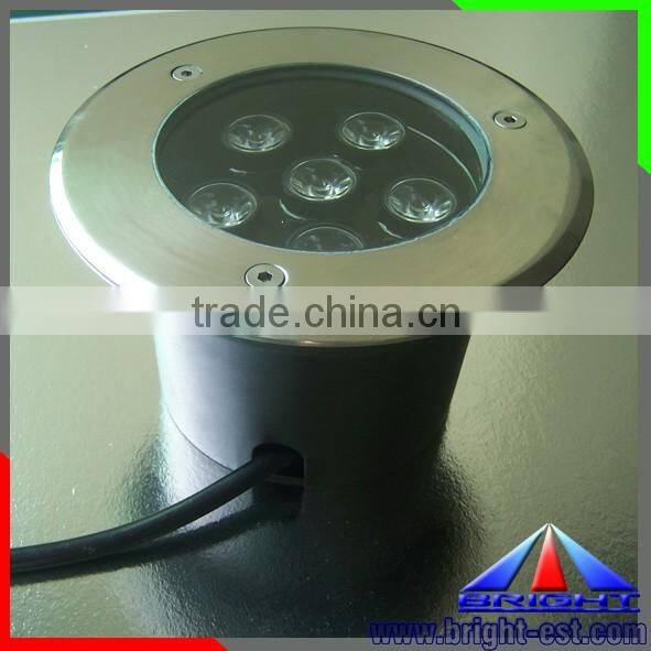 Multicolor 12W Waterproof RGB LED Inground Light IP67