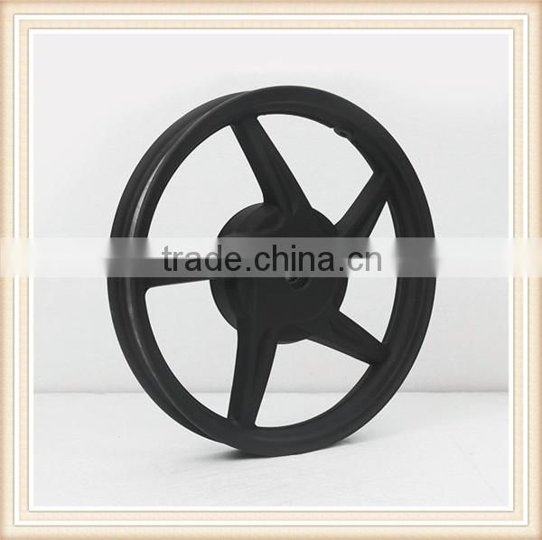 14 inch motorcycle aluminum alloy wheel, rear wheel with drum brake