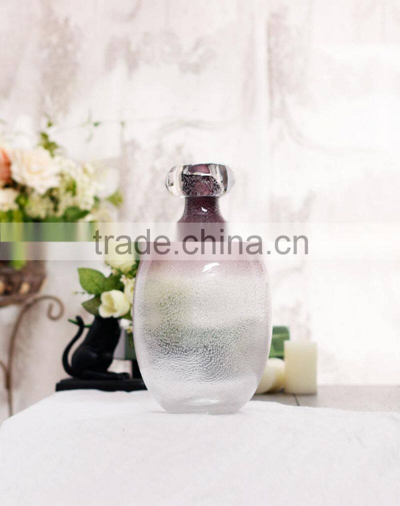 Promotion Purple Bubble glass Vases