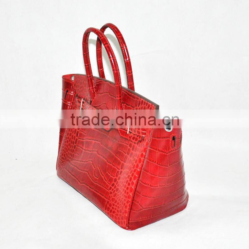 Factory Price Top Brand Leather Women Handbag