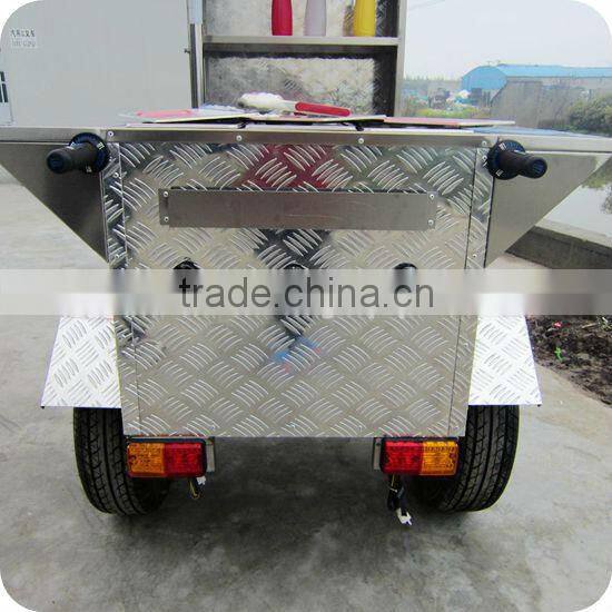 2013 Professional Stainless Steel Electric Bike Hot Dog Pizza Trailer XR-HD110 A
