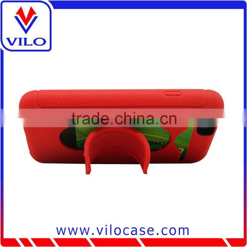 New coming fancy design phone case for iphone6 with kickstand