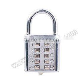 AJF High quality and security Chrome Plated Outdoor Push Button box lock