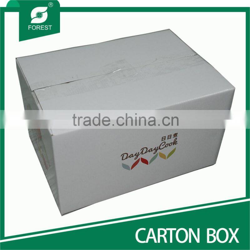 RECYCLED PAPER CARTONS WHITE CORRUGATED CARTON BINS