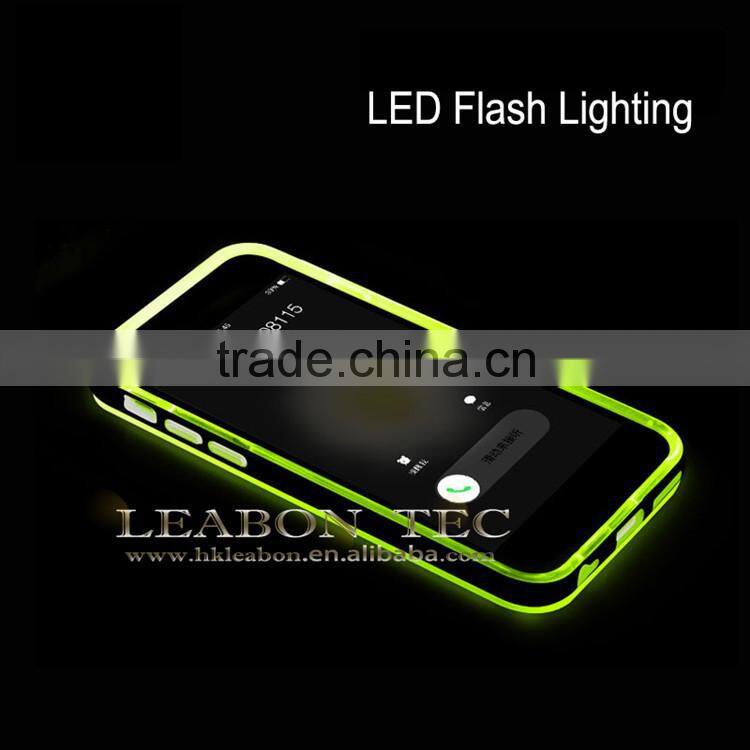 Ultra Thin Metal Aluminum Bumper with transparent tpu For iPhone 6 Metal Bumper