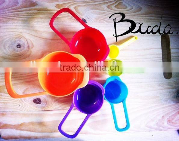5pcs Wholesale Plastic Measuring cup with different size BD-C7920