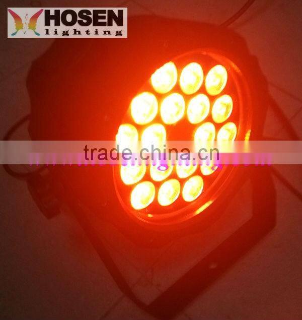 Waterproof 18*15W 5IN1 RGBWA LED PAR Light HS- P64-1815
