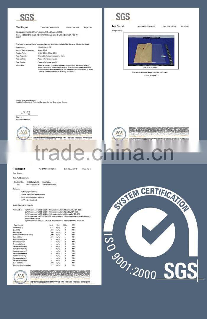 2016 acrylic decoration craft acrylic diamond decoration