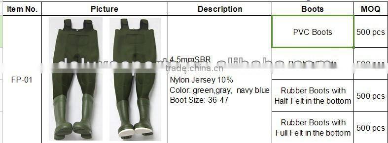 fishing waders,breathable fishing waders, pink camo neoprene fishing wader FP-01