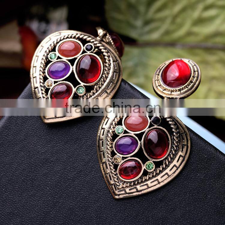 Simple Fashion Hot Sale Exquisite Elegant delicate heart earring, dangling earring, fantasy earring wholesale