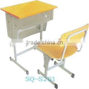 adjustable school desk and chair SQ-S208
