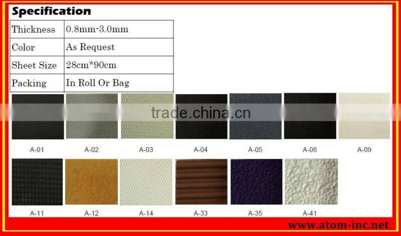 Thin Rubber Sheet Sole For Brazil Shoe Manufacturer