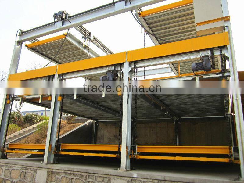 double levels parking lift for community