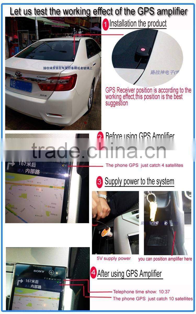 28dBi high power car audio amplifier gps tracking used car amplifier with sma connector