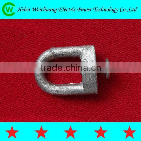 High quality suspension clamp-Hot-dip galvanized ball and socket