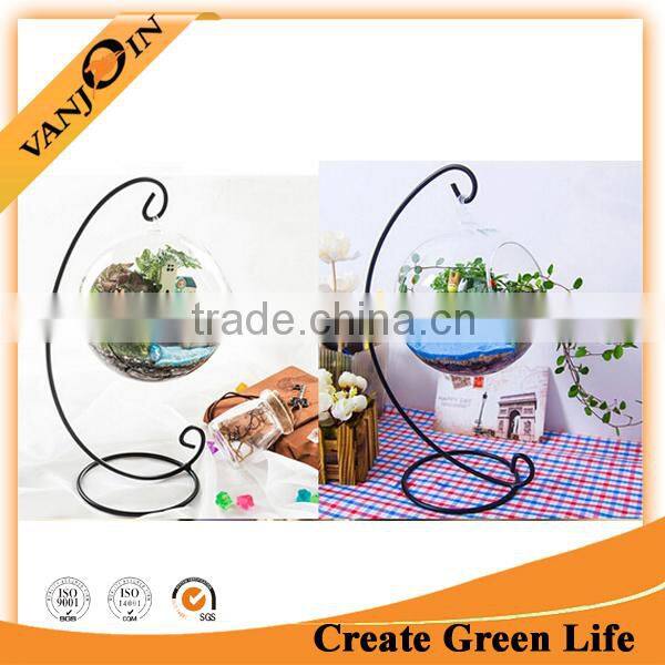 Wholesale Hanging Glass Semicircular Ball Flower Hydroponic Glass Vase