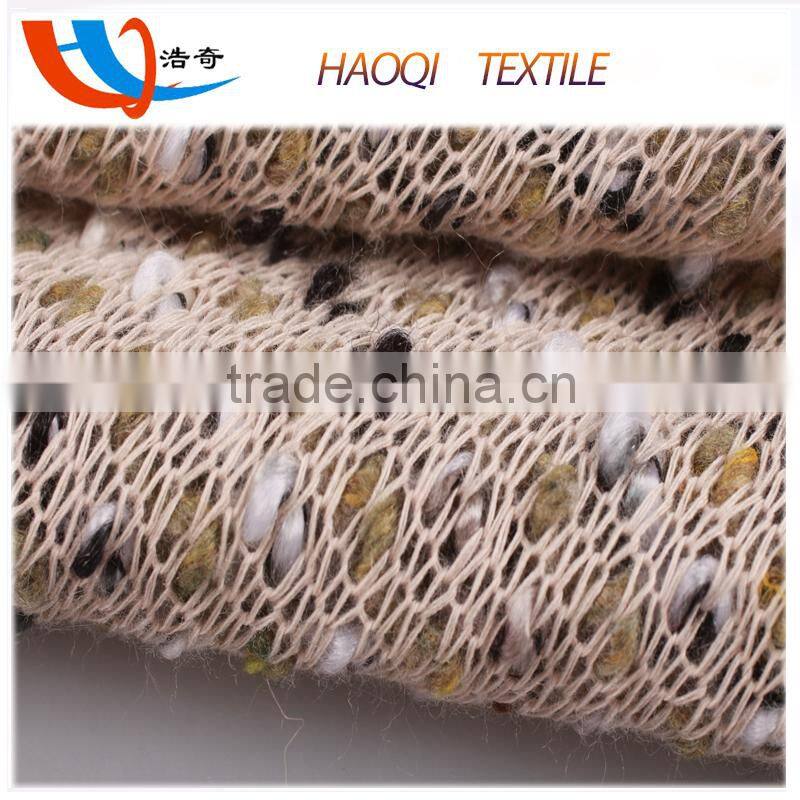 poly acrylic and cotton blend fabric woolen sweater designs for ladies