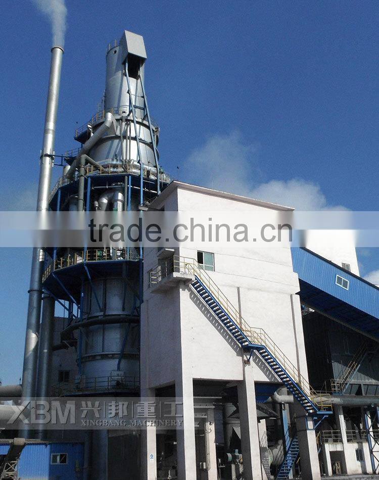 Low cost quick lime plant and calcination kiln