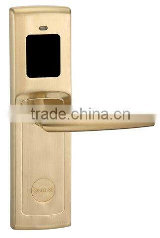 Network key card lock for door security