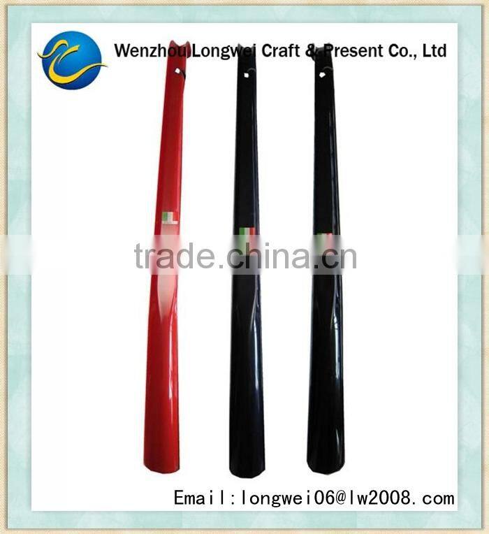popular logo custom plastic shoe horn