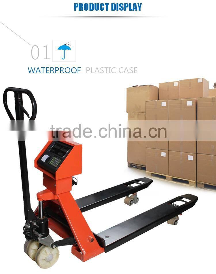 Stainless Steel Electronic Forklift Pallet Truck Scale Weighing