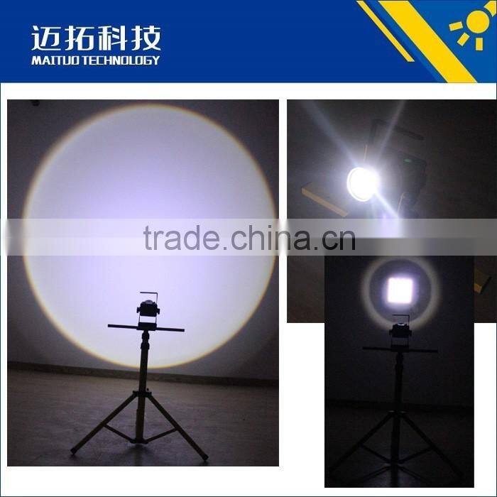 2016 new designed T6 LED rechargeable zoom led floodlight camping lights