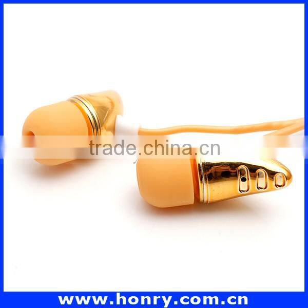 Fashionable electroplate earphone and headphone for iphone 6