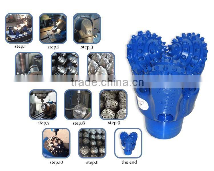 TCI Tricone Bits/ Rock Drill Bits/Oil Drilling Tricone Bit milled tooth bit
