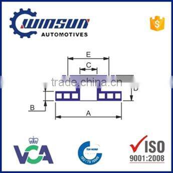 Truck Brake Rotor Mbz Spare Parts In Dubai 9424210912